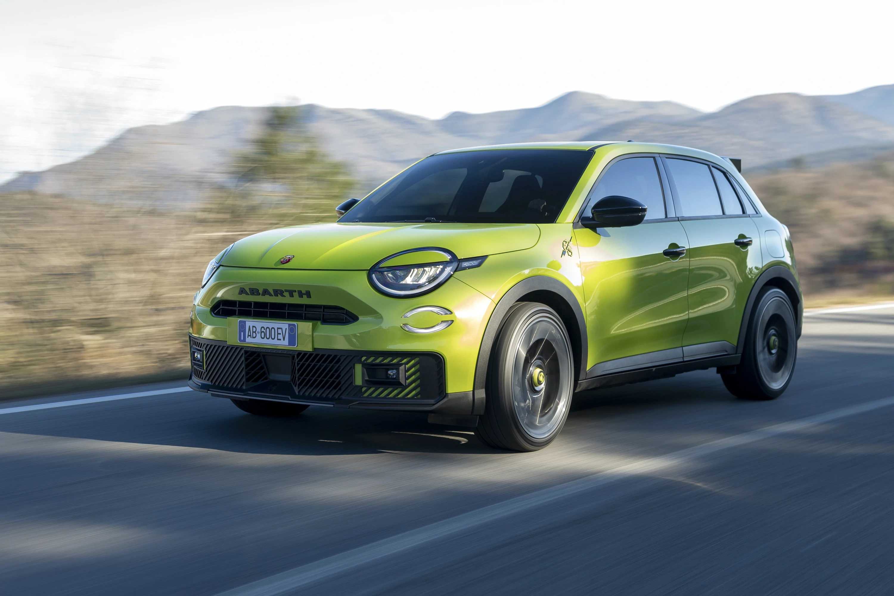 Abarth 600e Turismo exterior view