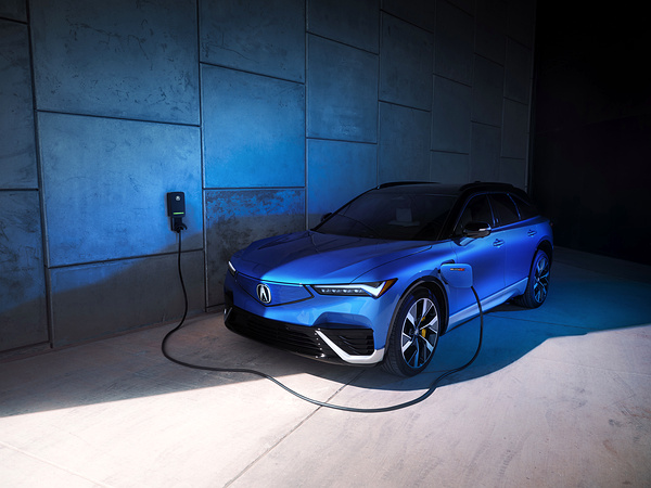 Acura ZDX A-Spec AWD charging view