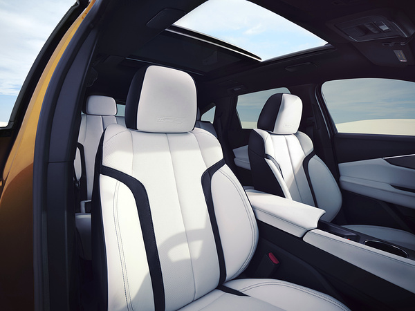 Acura ZDX A-Spec AWD frontseats view