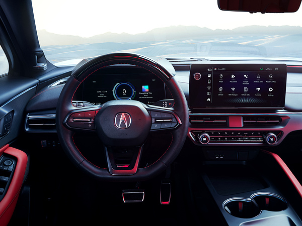 Acura ZDX A-Spec AWD screens view