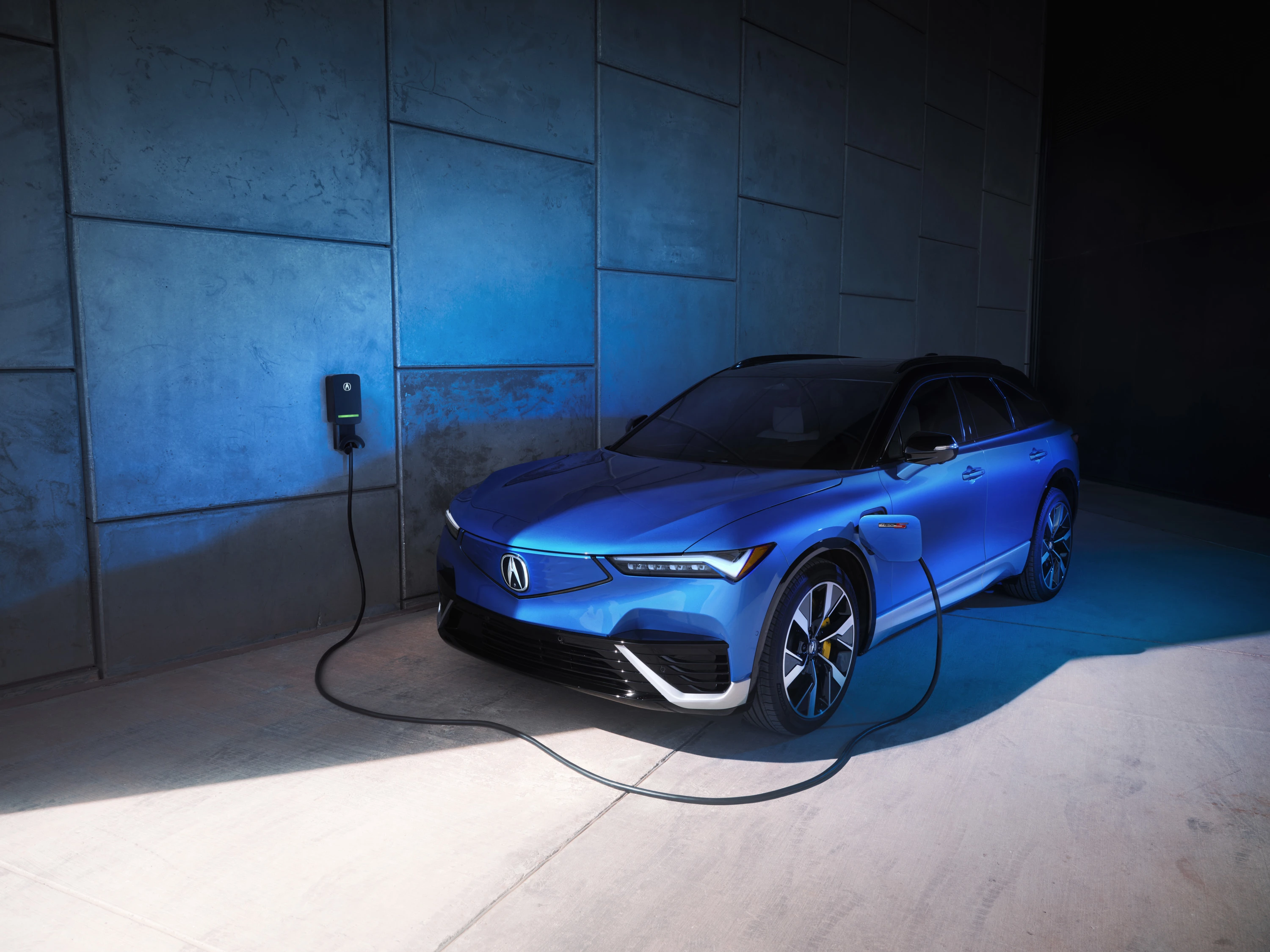 Acura ZDX A-Spec RWD charging view