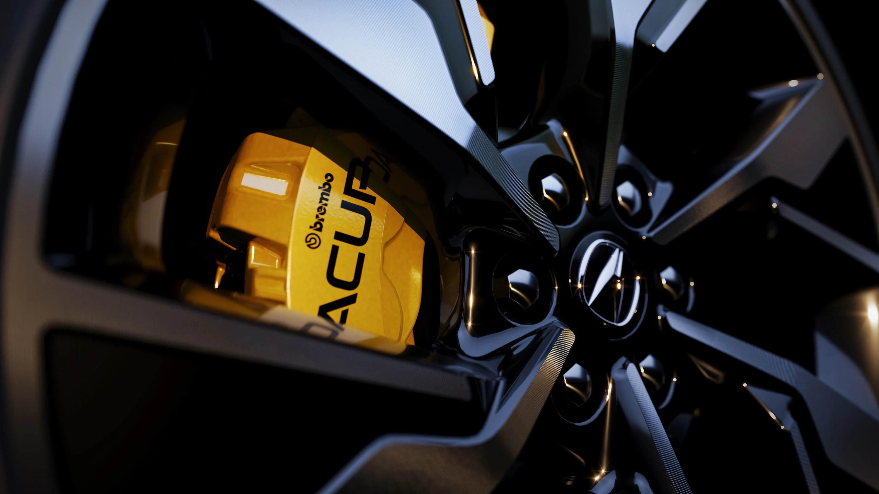 Acura ZDX Type S brakes view