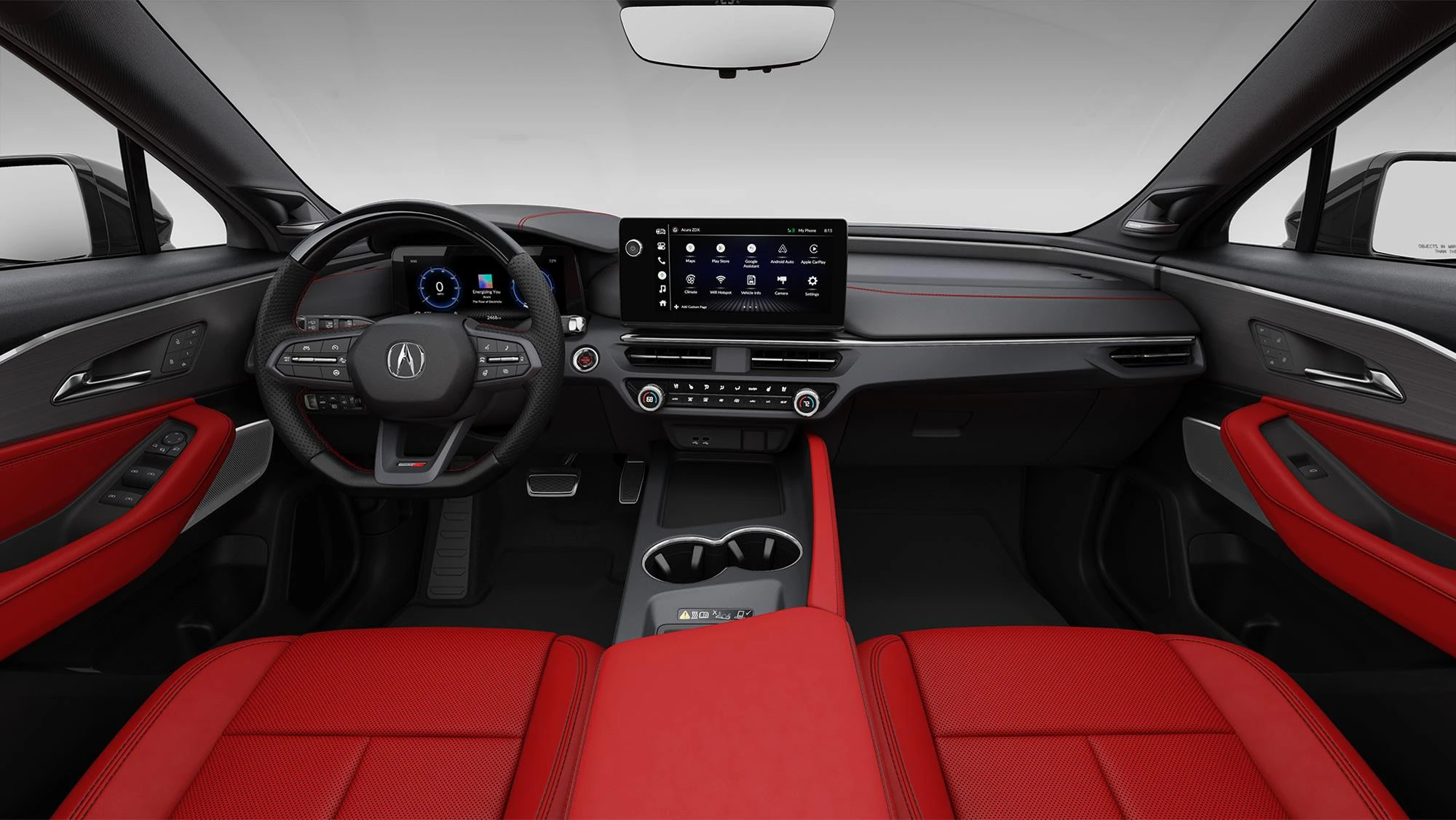 Acura ZDX Type S interior view