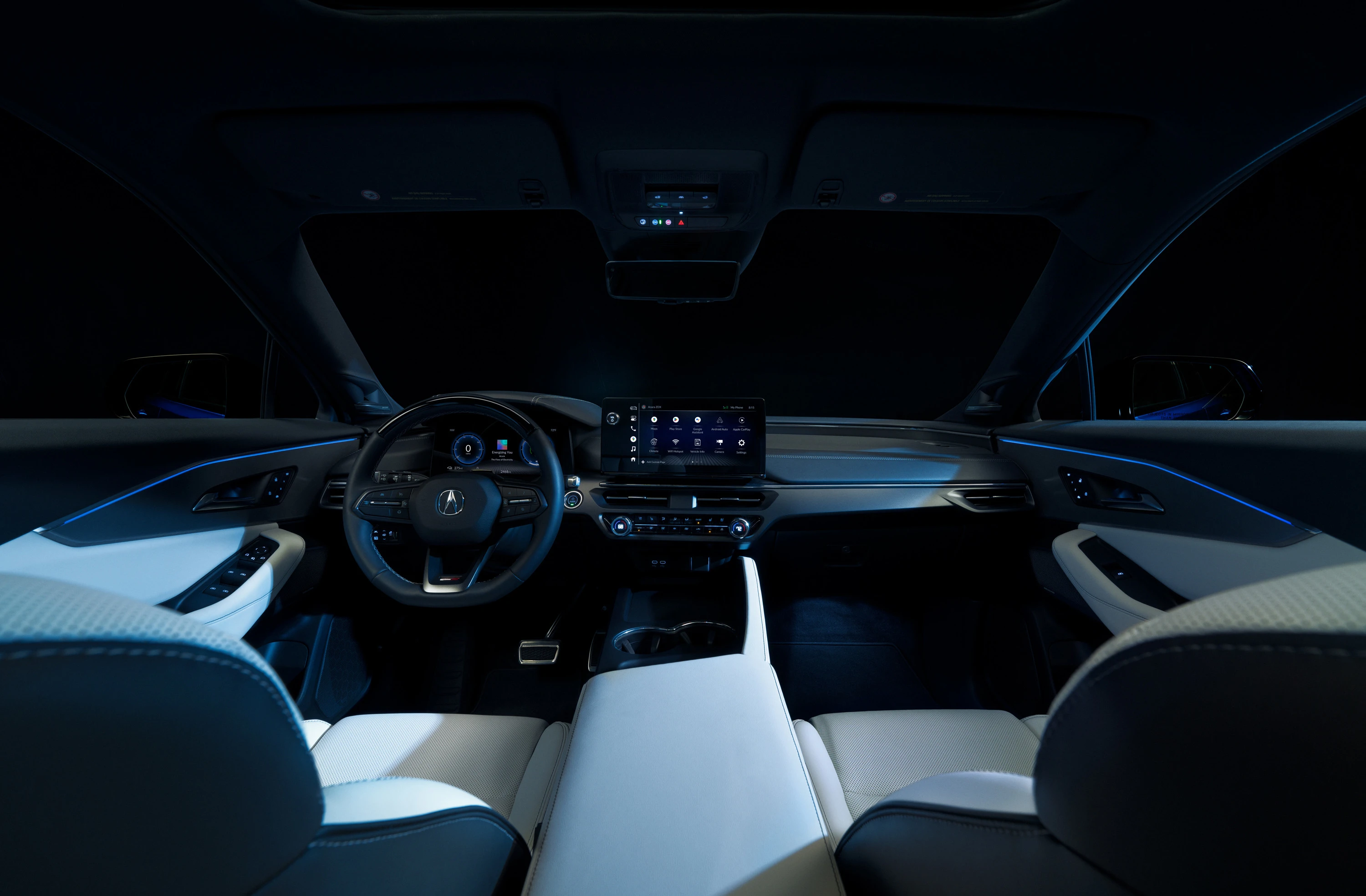 Acura ZDX Type S interior view