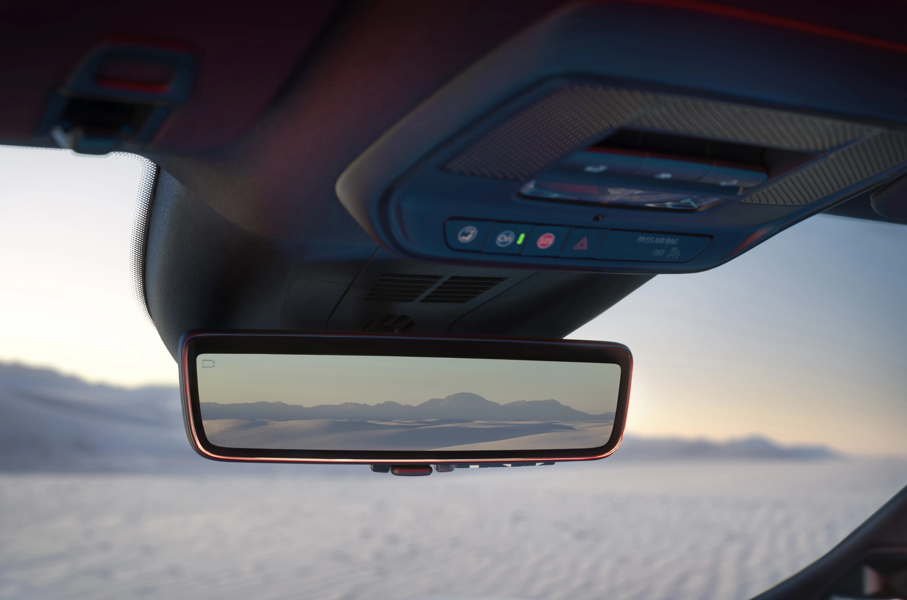 Acura ZDX Type S cameramirror view