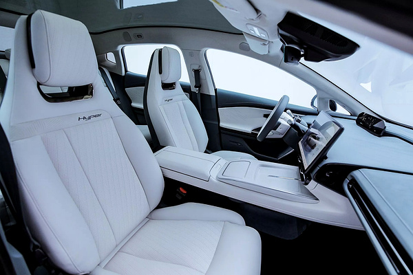 Aion Hyper GT 710 Supercharged frontseats view