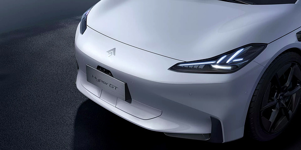 Aion Hyper GT 710 Supercharged headlights view