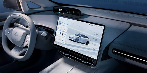 Aion Hyper GT 710 Supercharged screens view