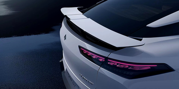 Aion Hyper GT 710 Supercharged spoiler view