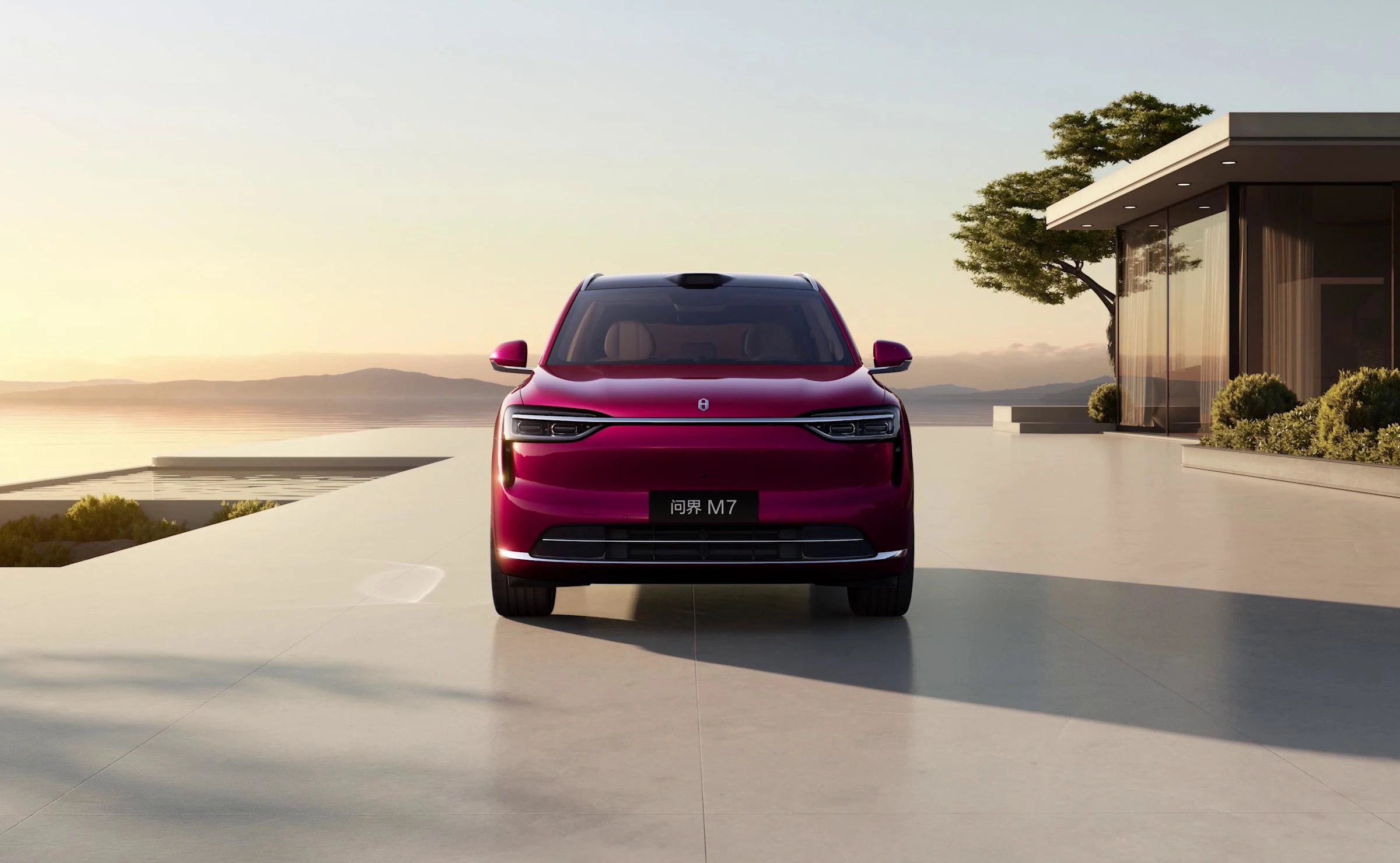 AITO M7 AWD exterior view