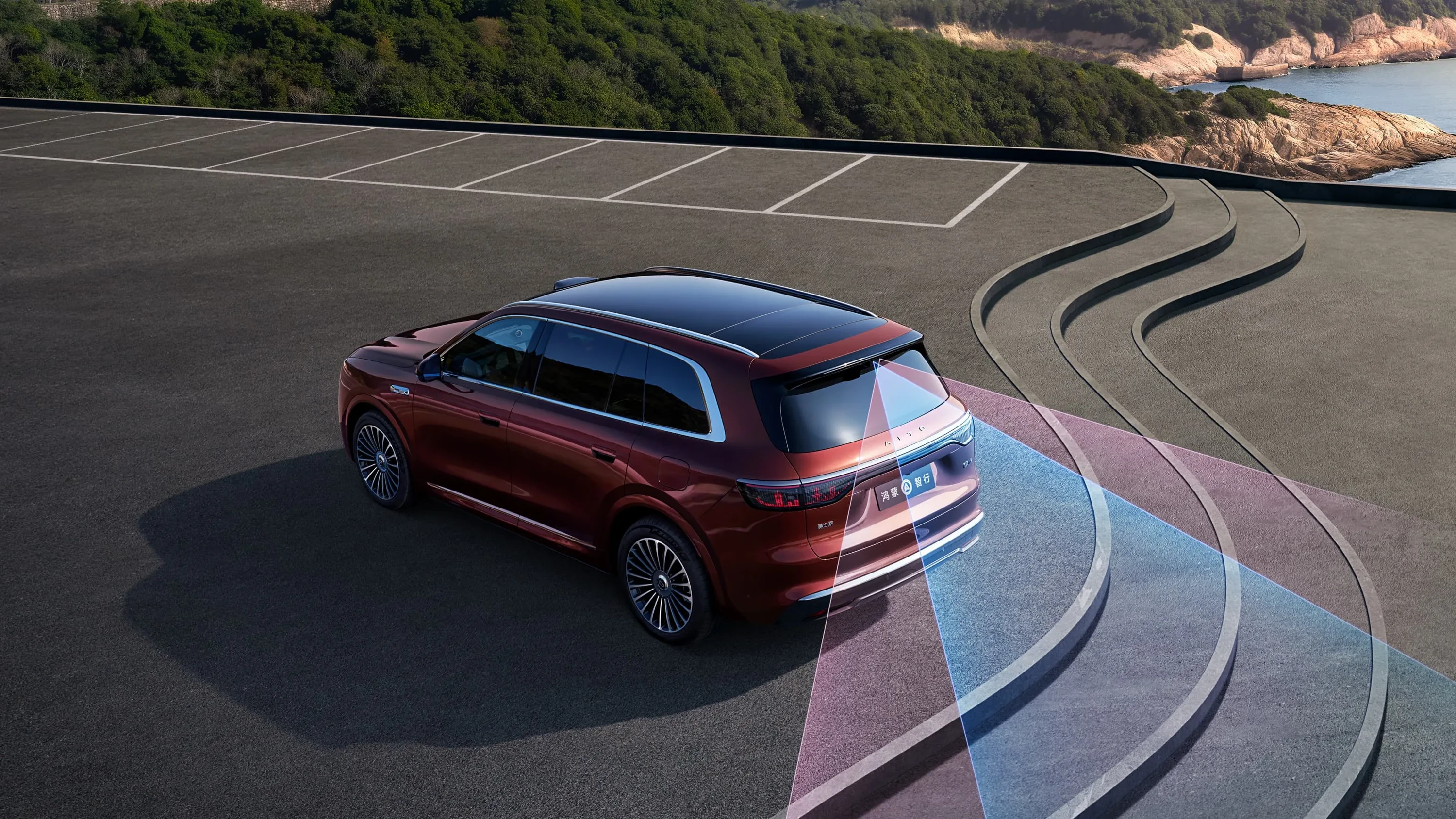 AITO M8 AWD technology view