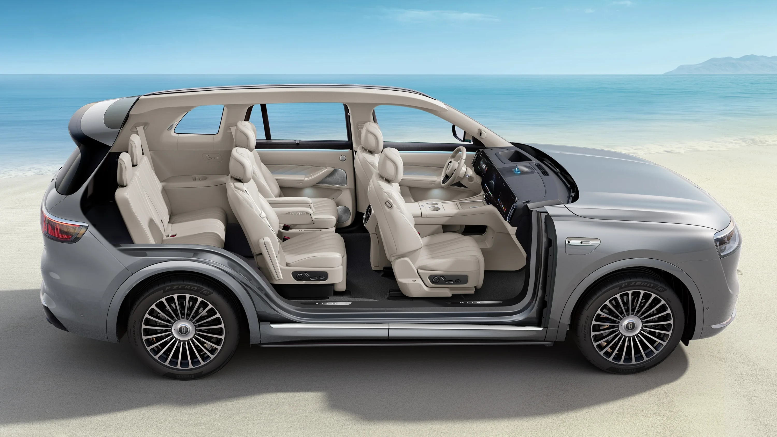 AITO M8 AWD interior view