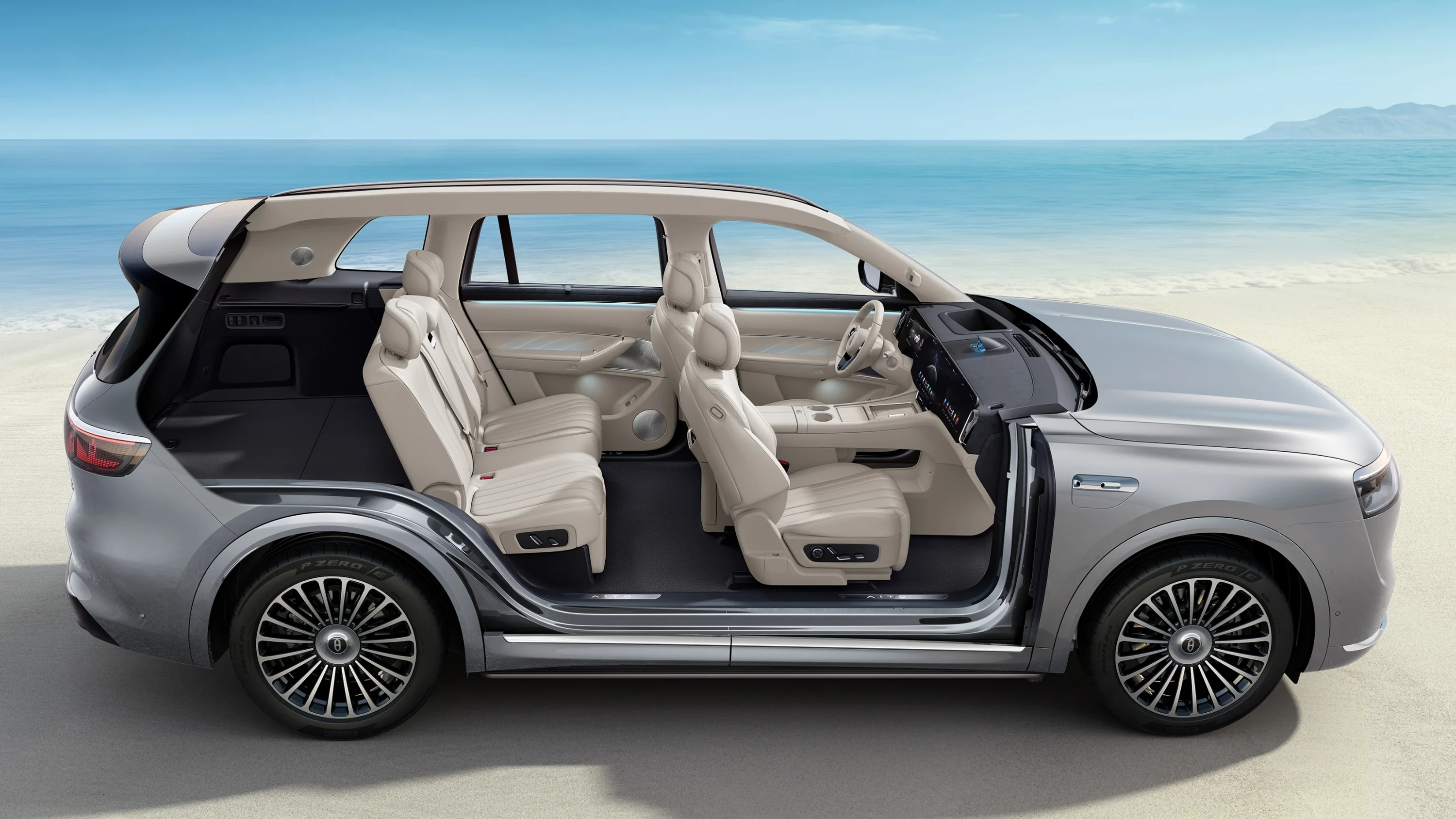 AITO M8 AWD interior view