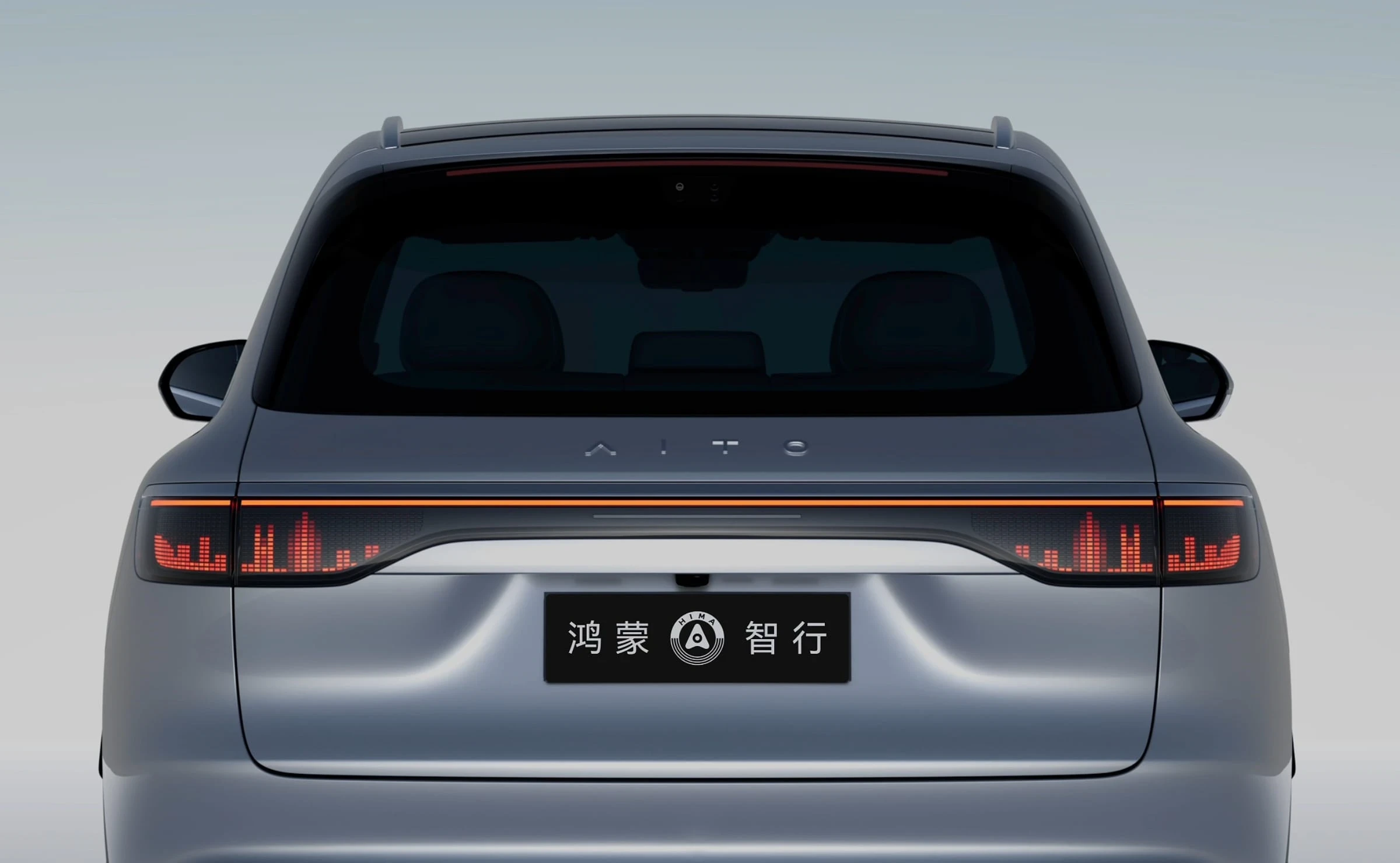 AITO M8 AWD taillights view