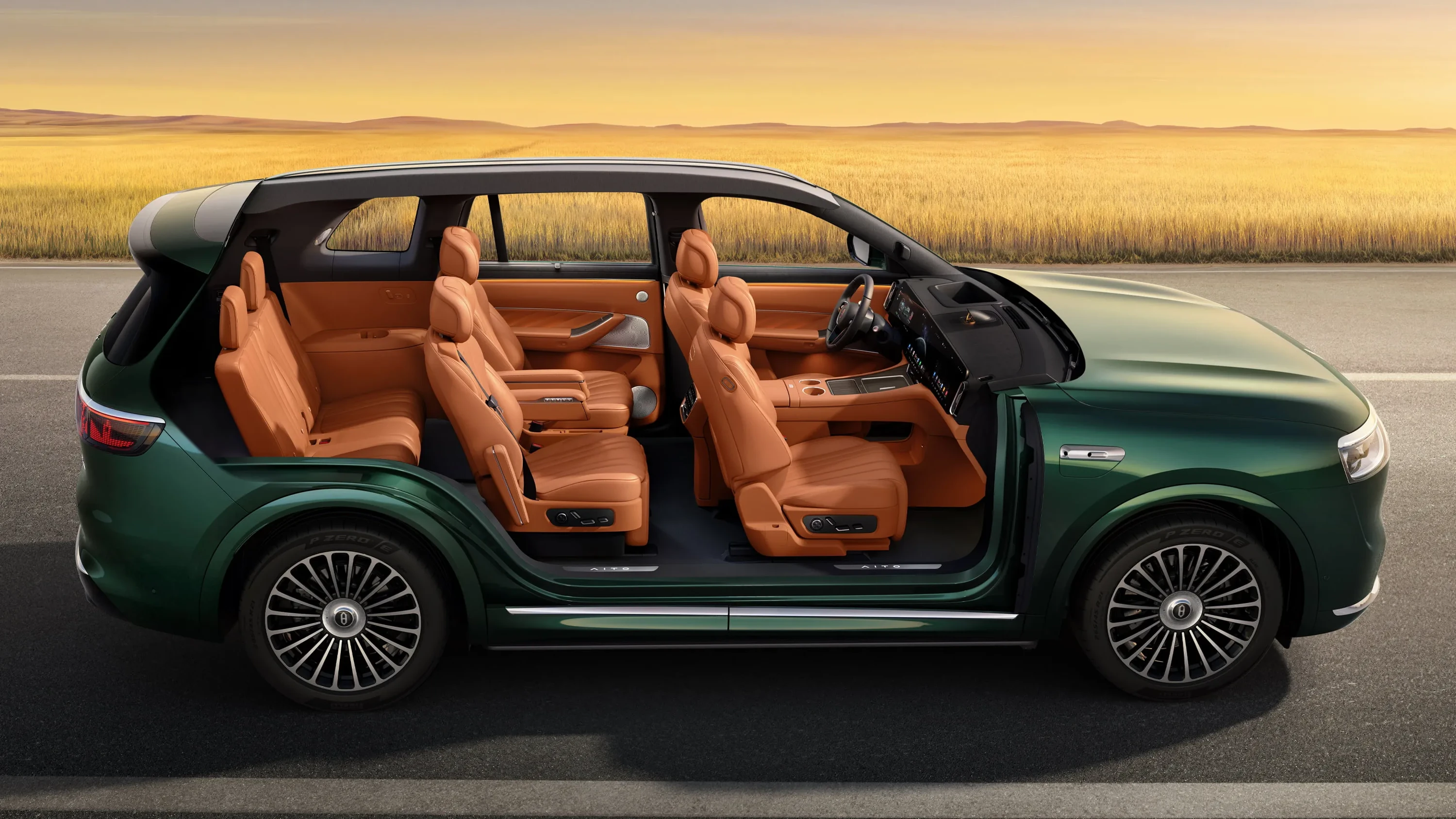 AITO M8 AWD interior view