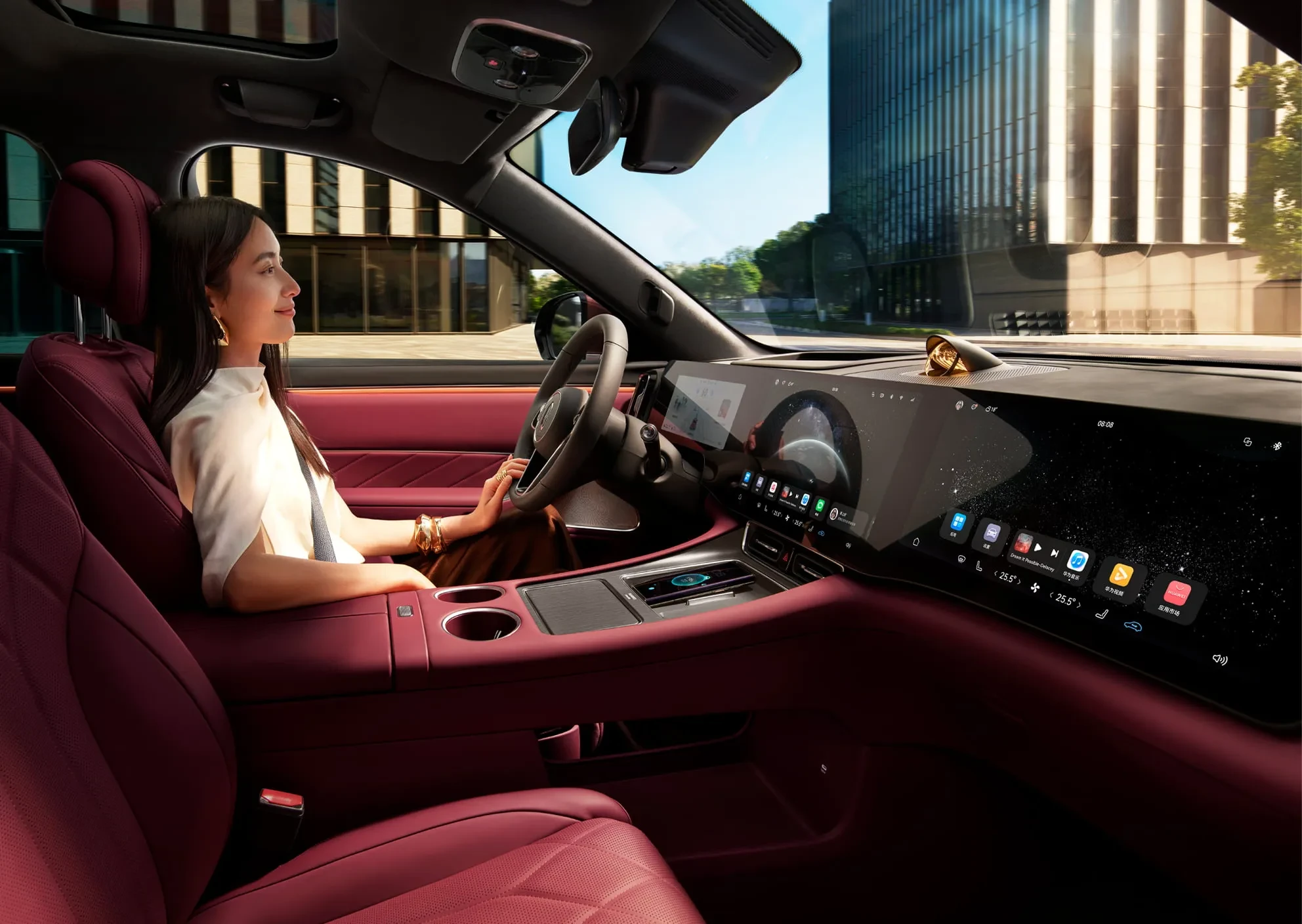 AITO M8 AWD interior view
