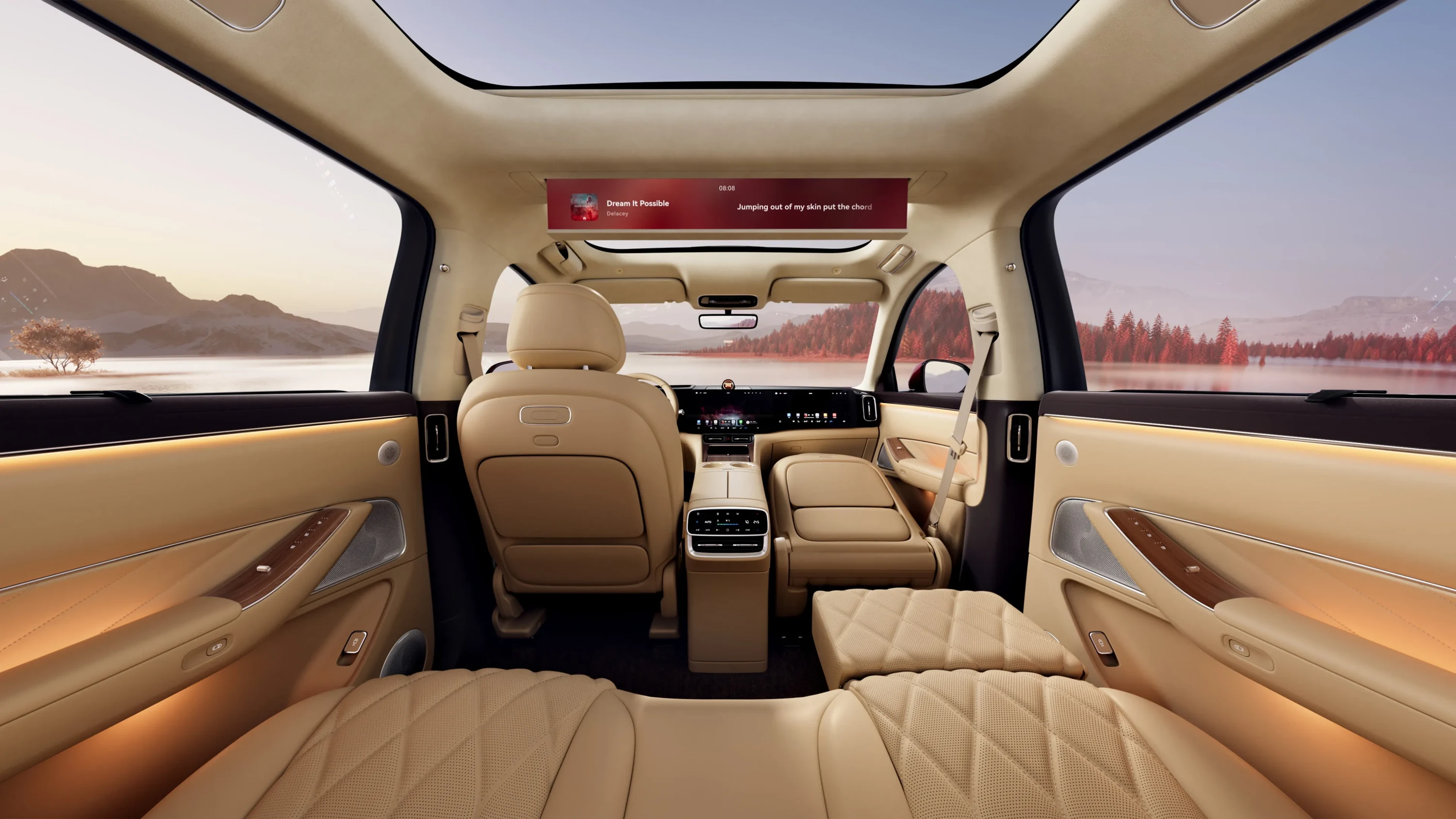 AITO M8 RWD interior view