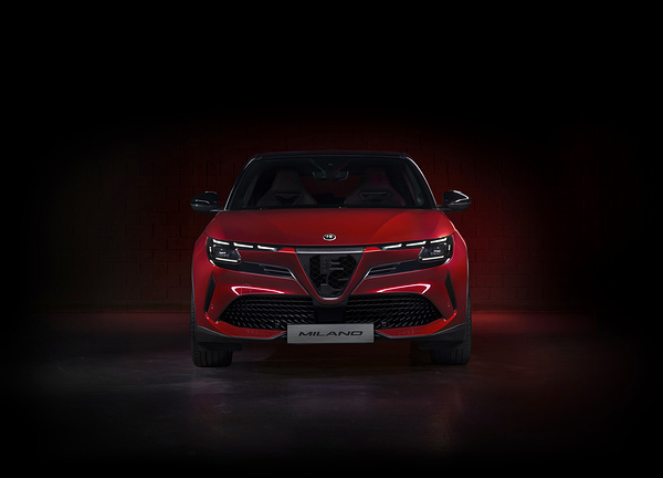 Alfa Romeo Junior Veloce headlights view