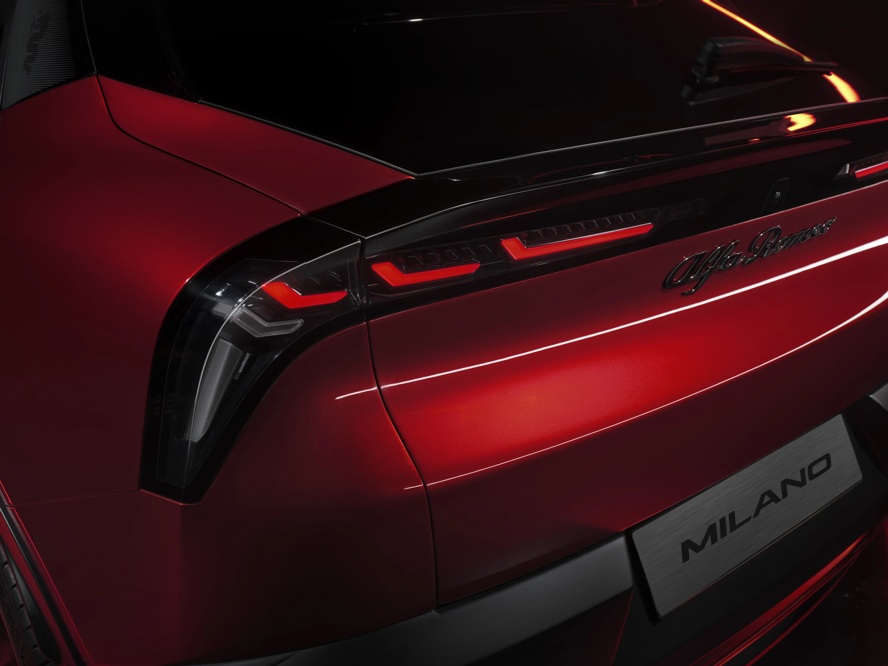 Alfa Romeo Junior Veloce rearlights view
