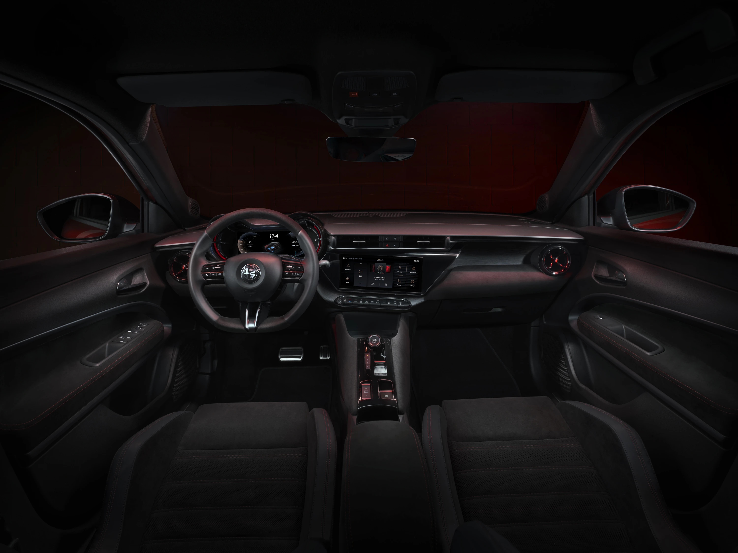 Alfa Romeo Junior Veloce interior view