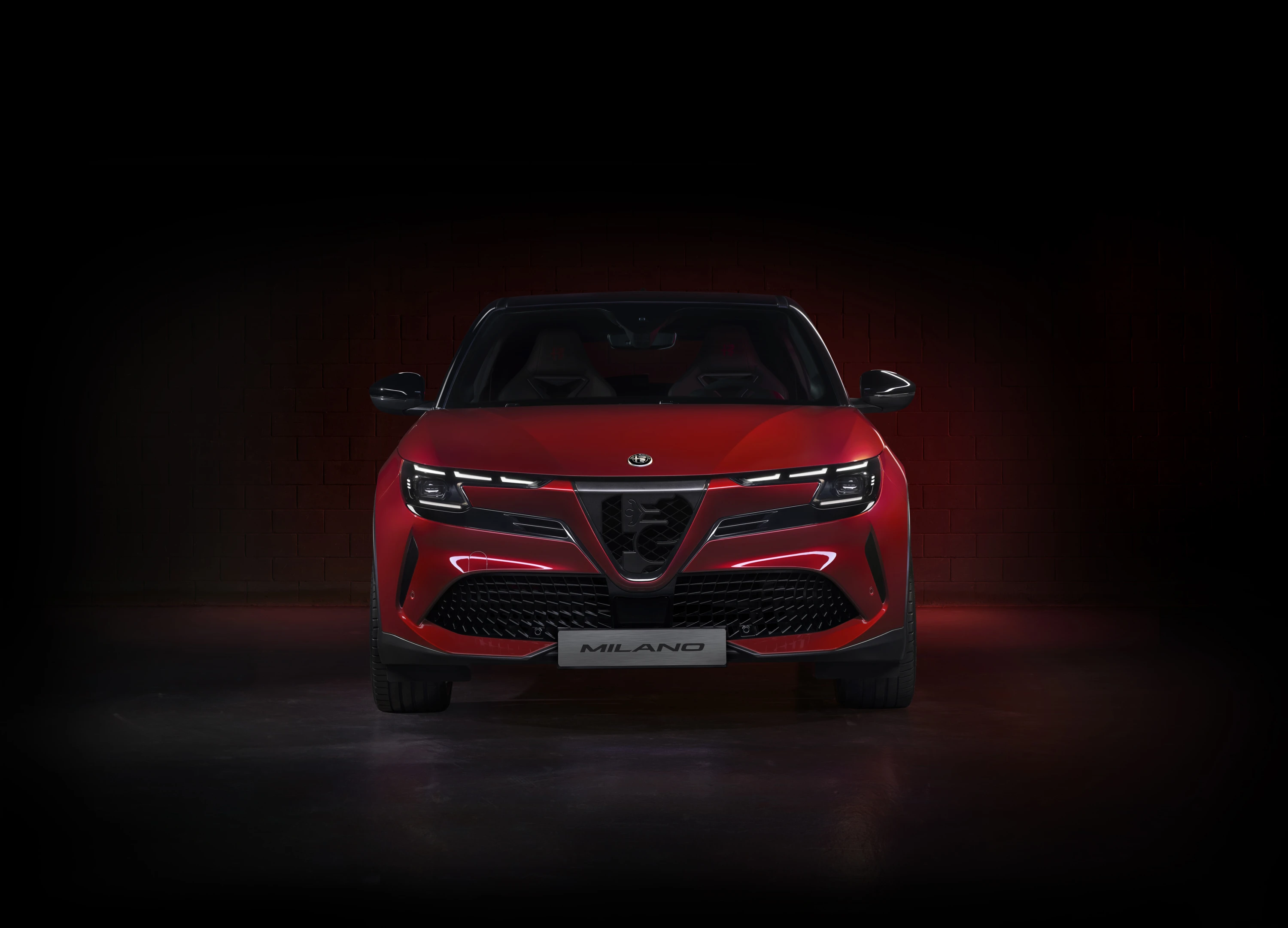 Alfa Romeo Junior Veloce headlights view