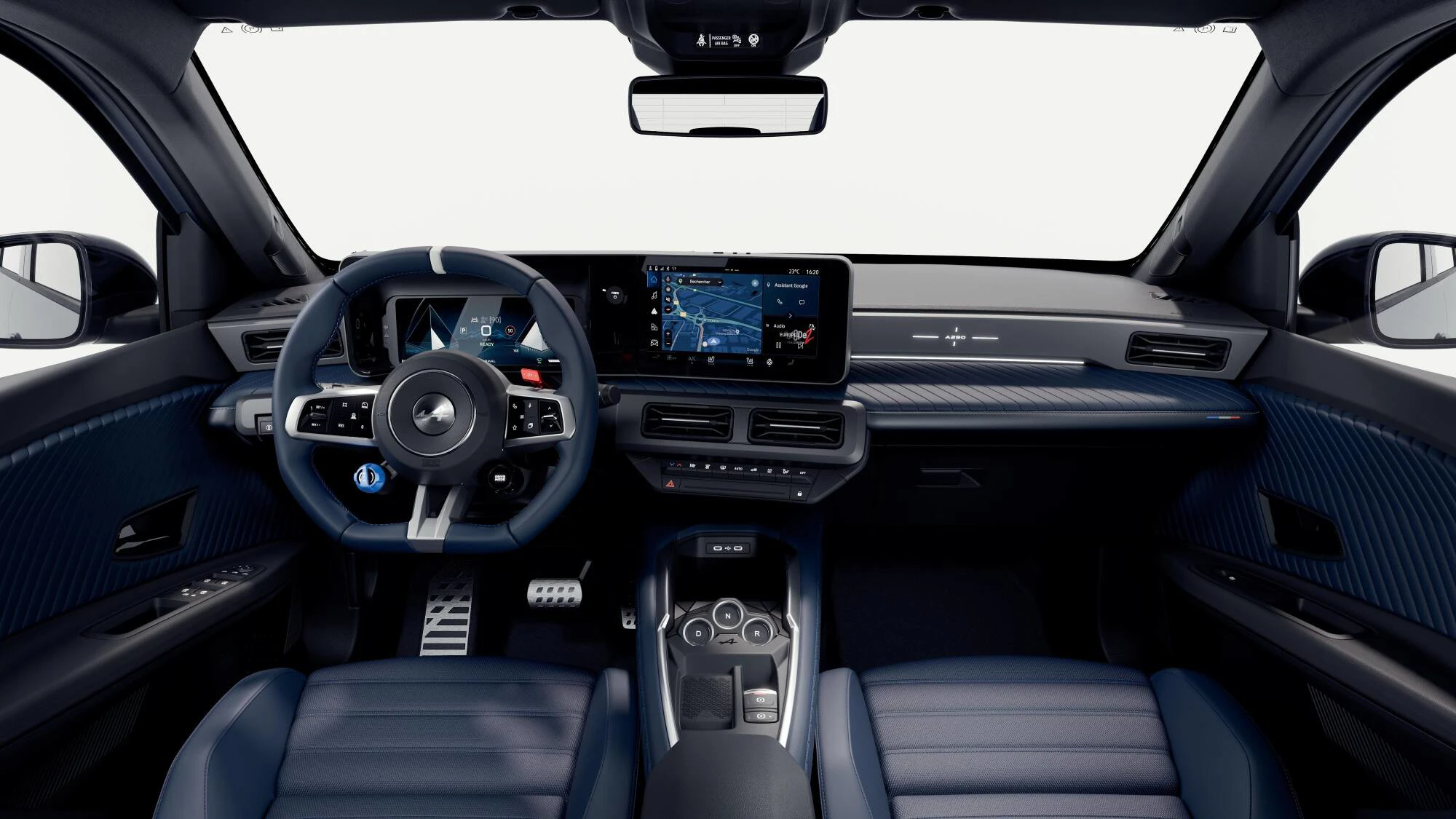 Alpine A290 GT interior view