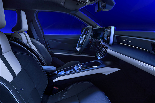 Alpine A290 GT frontseats view