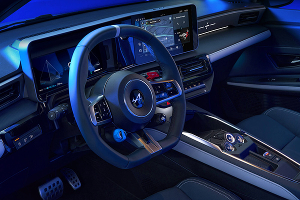 Alpine A290 GT screens view