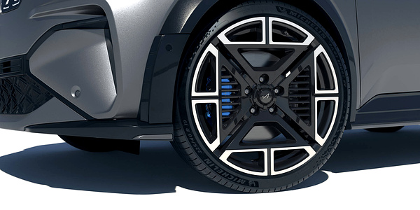 Alpine A290 GT wheels view