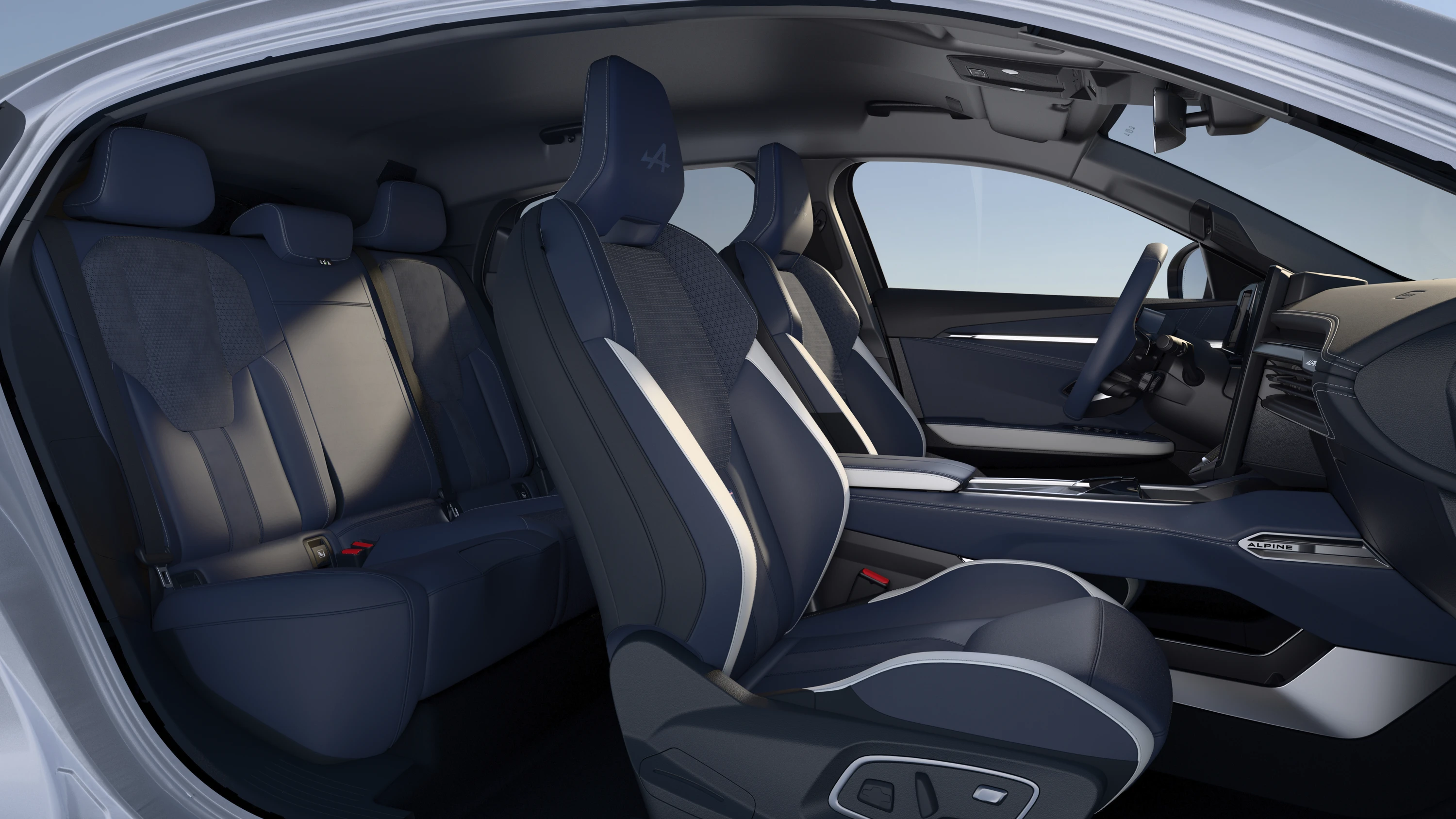 Alpine A390 GT interior view
