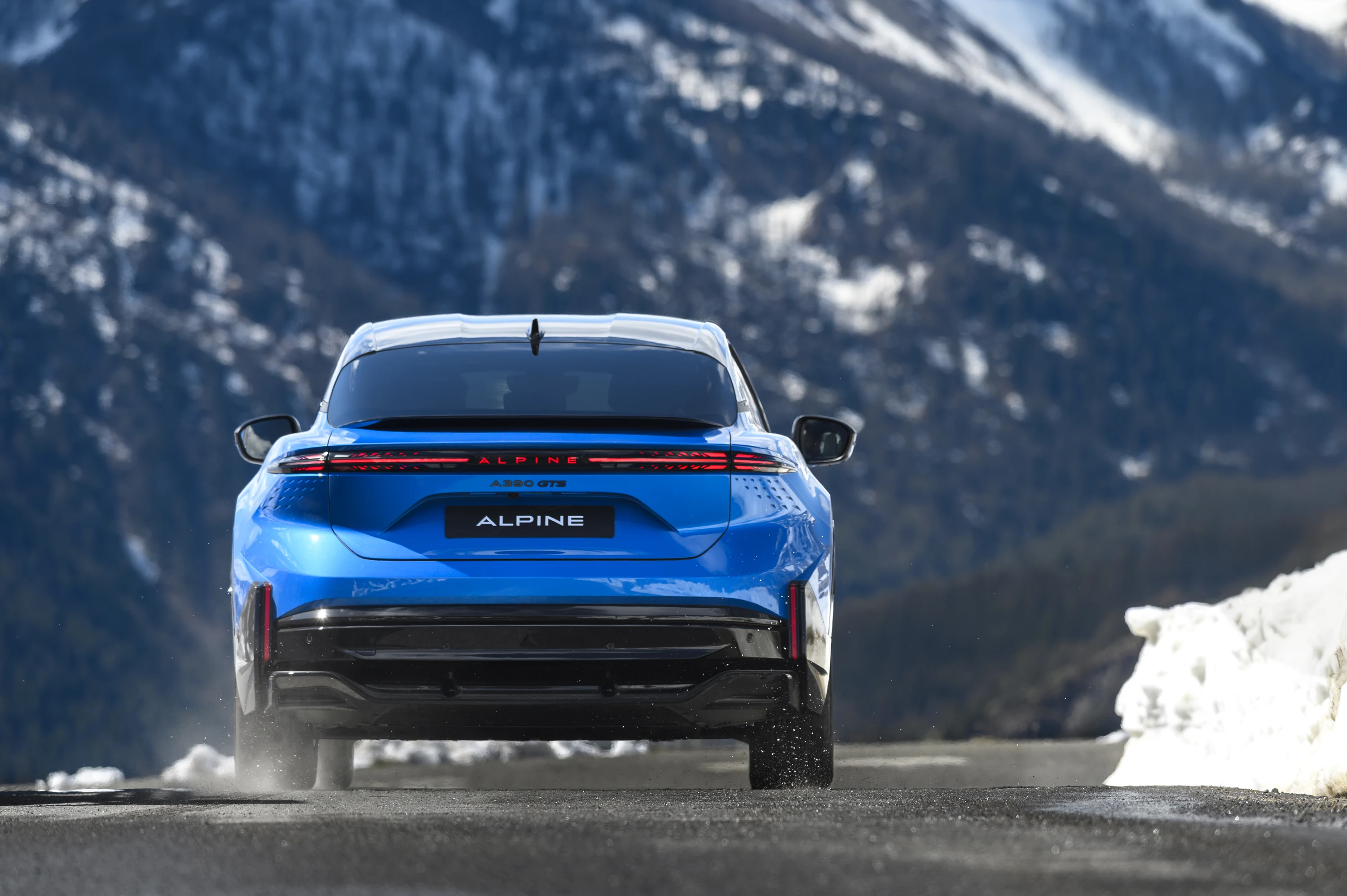 Alpine A390 GTS dynamic view