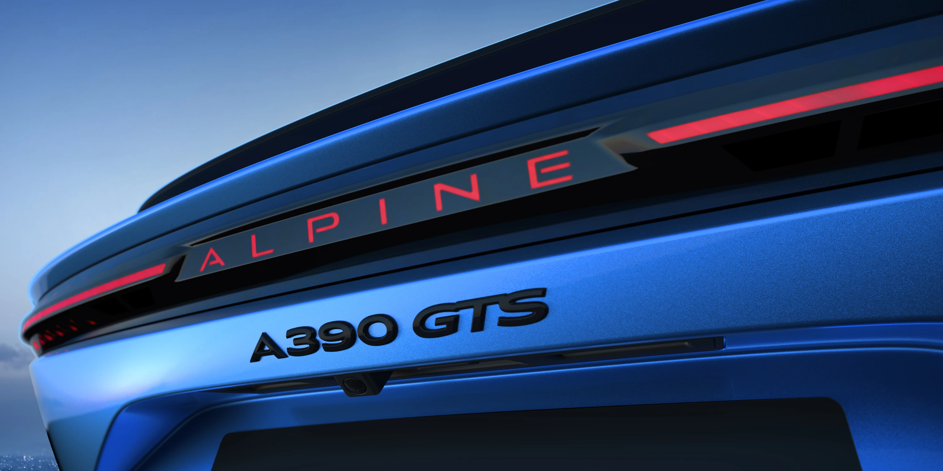 Alpine A390 GTS details view