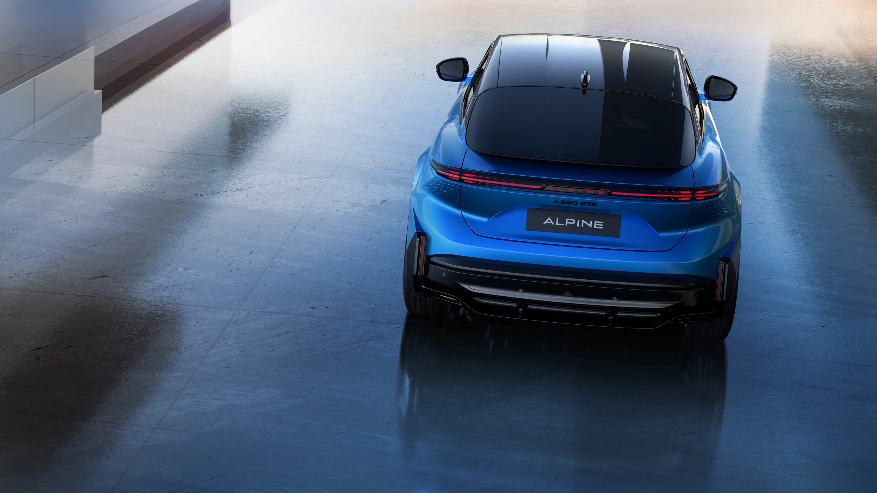 Alpine A390 GTS exterior view