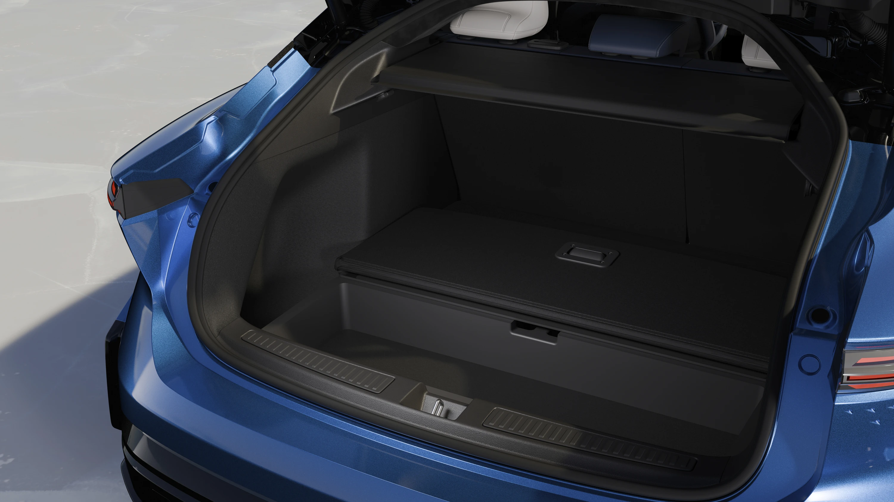 Alpine A390 GTS trunk view