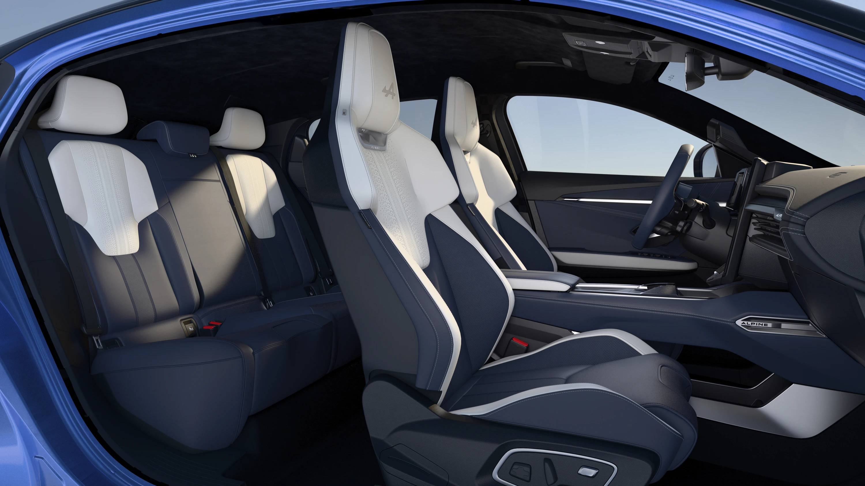 Alpine A390 GTS frontseats view