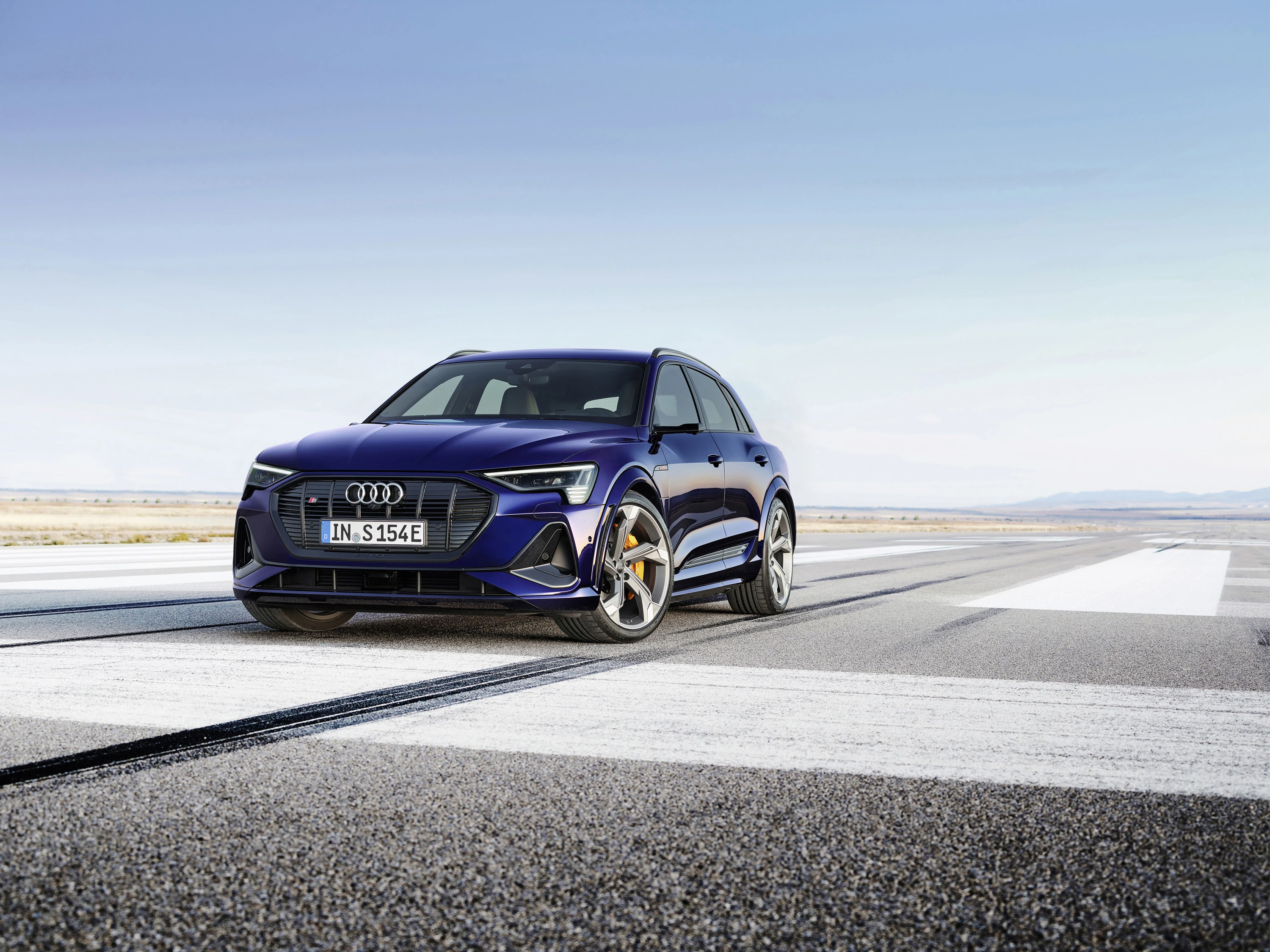 Audi e-tron S electric vehicle exterior