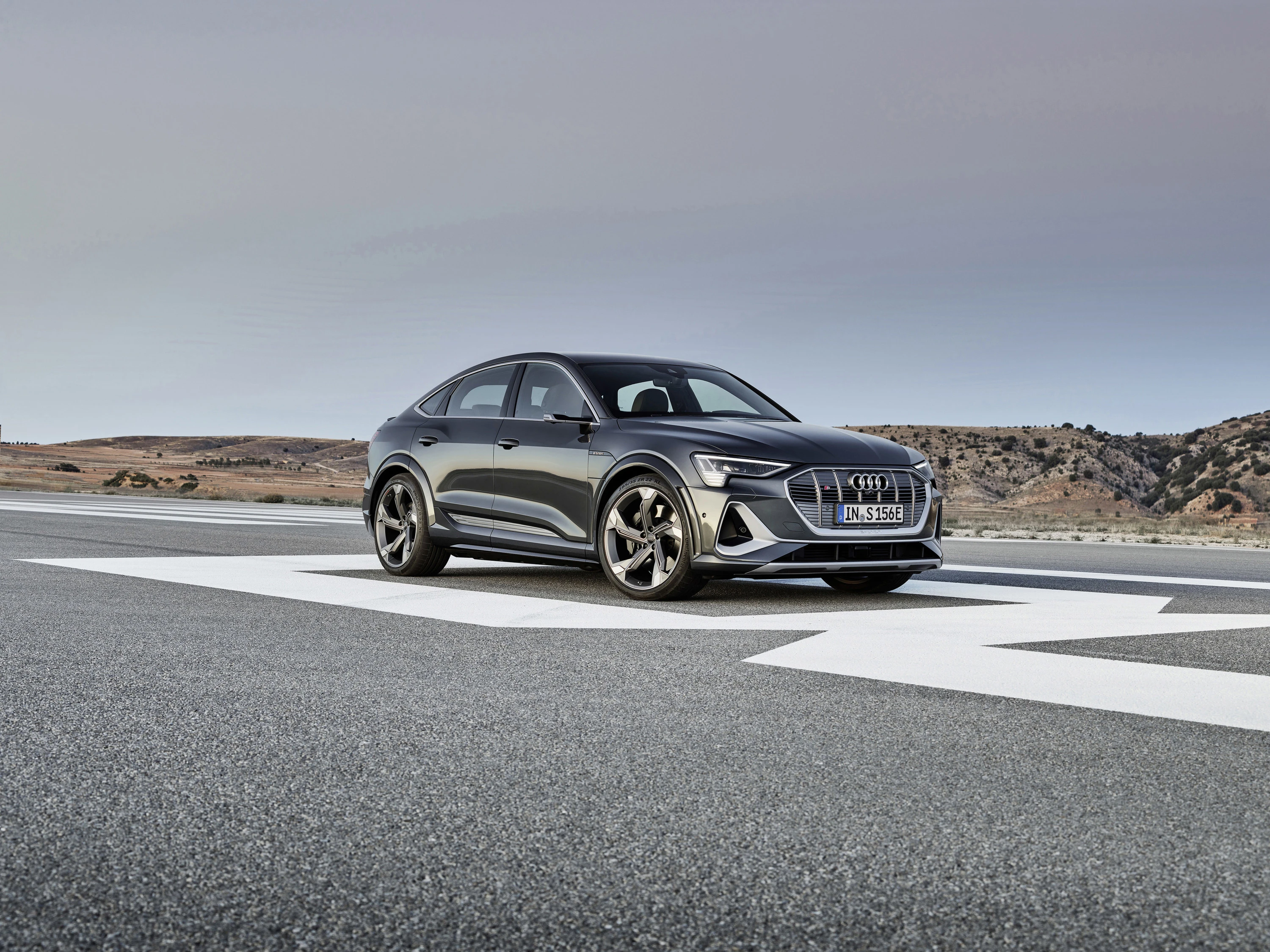 Audi e-tron S Sportback electric vehicle exterior