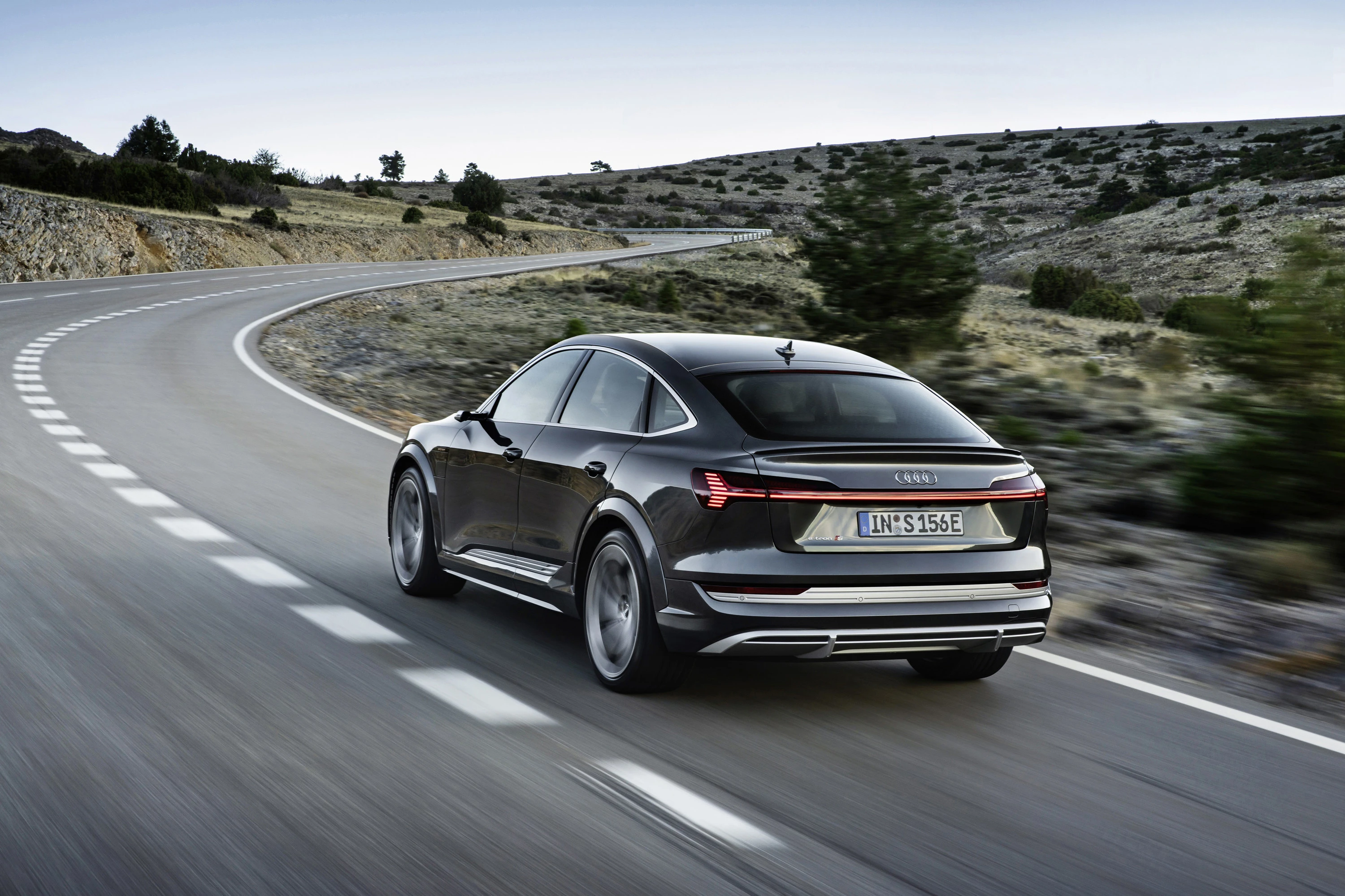Audi e-tron S Sportback exterior view