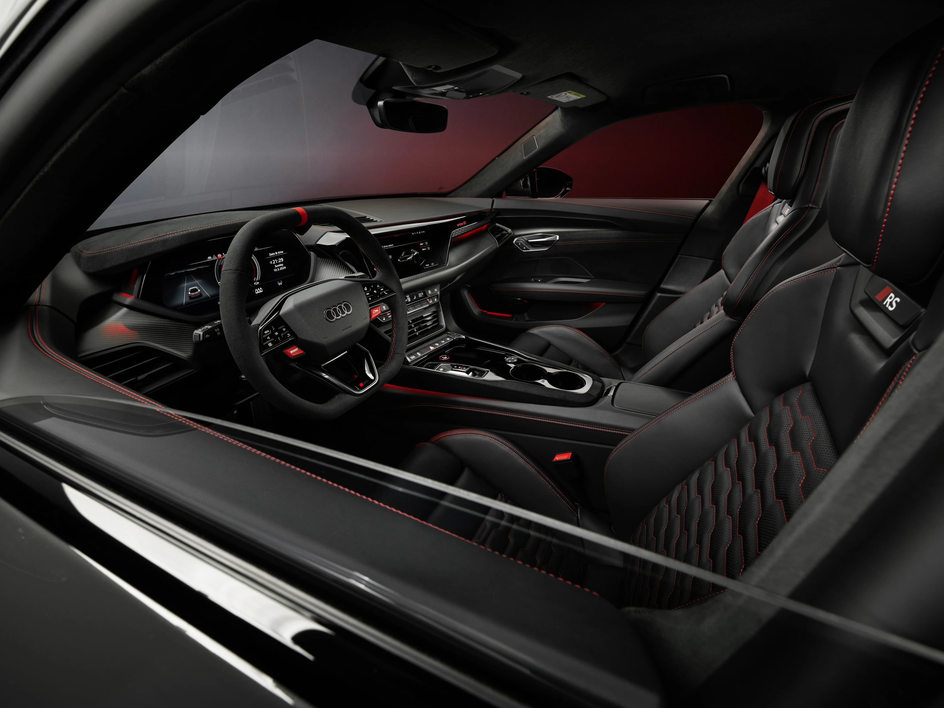 Audi RS e-tron GT interior view
