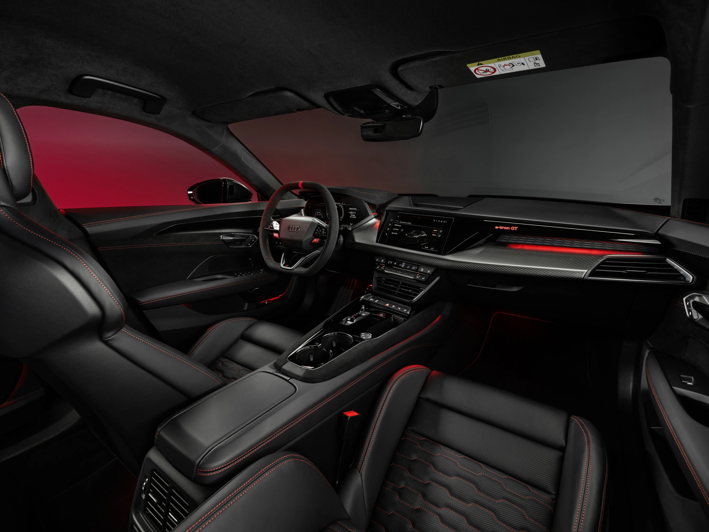 Audi RS e-tron GT interior view