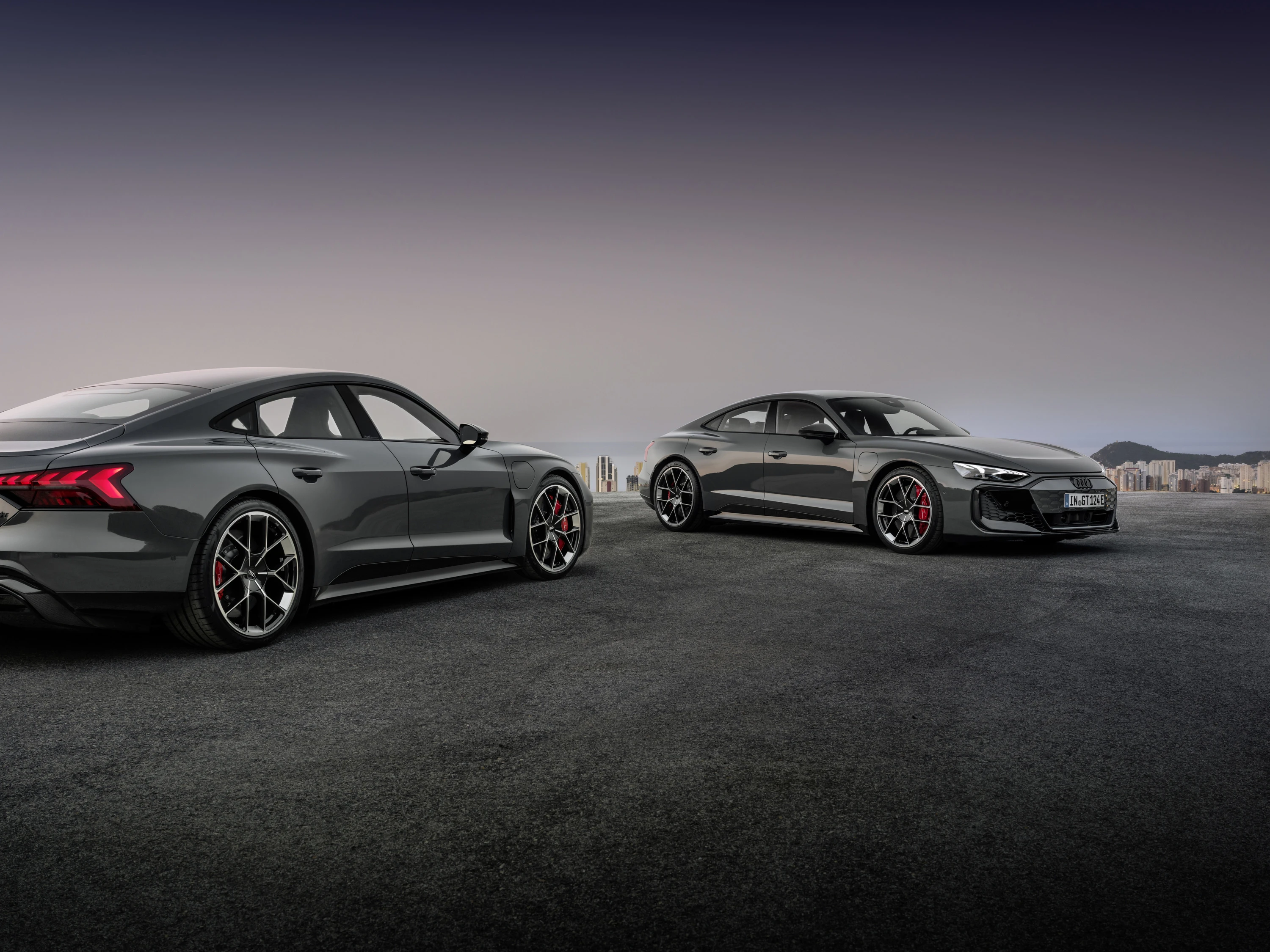 Audi RS e-tron GT exterior view