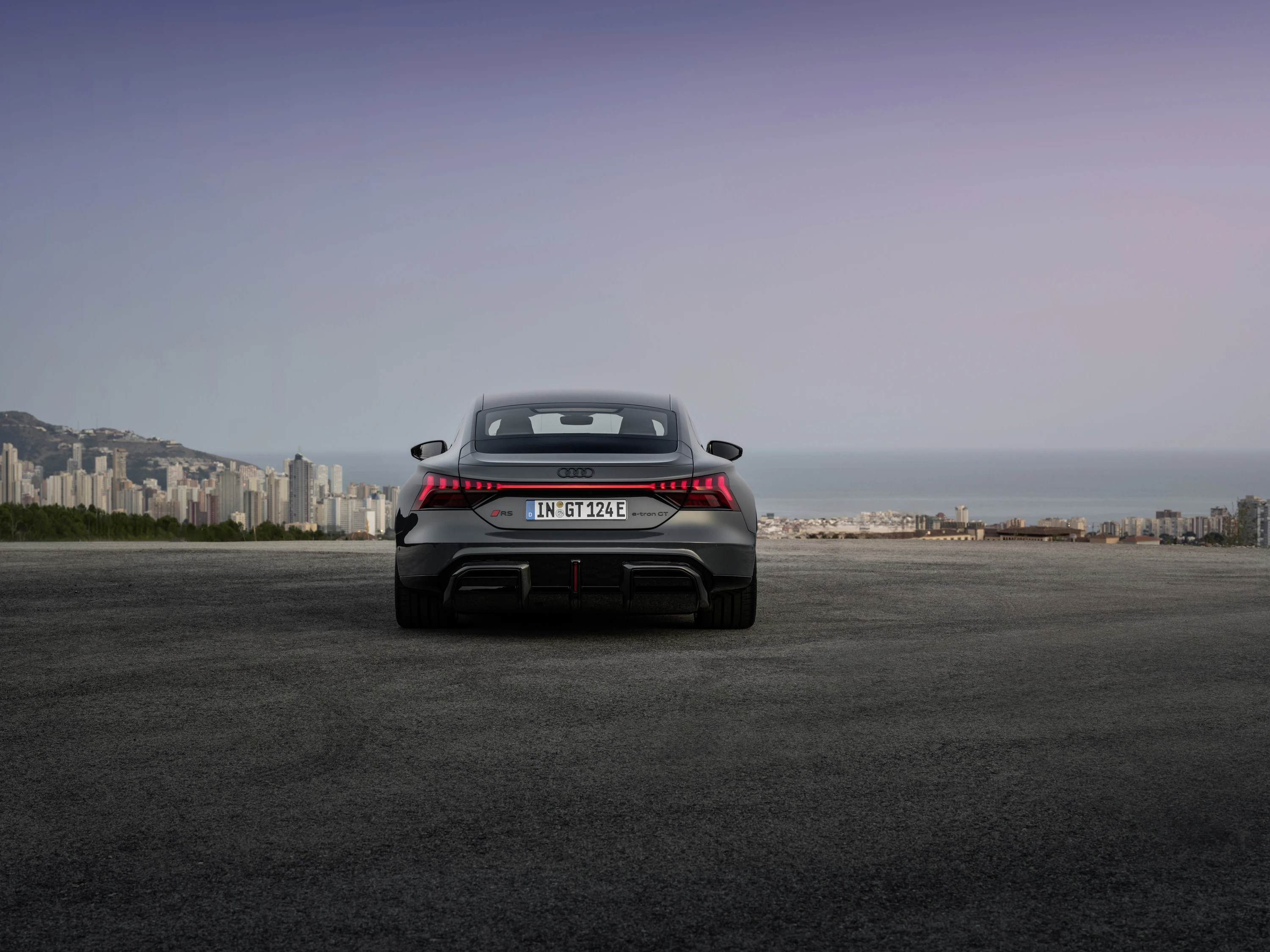 Audi RS e-tron GT exterior view