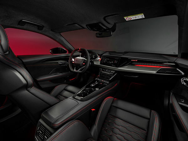 Audi RS e-tron GT interior view