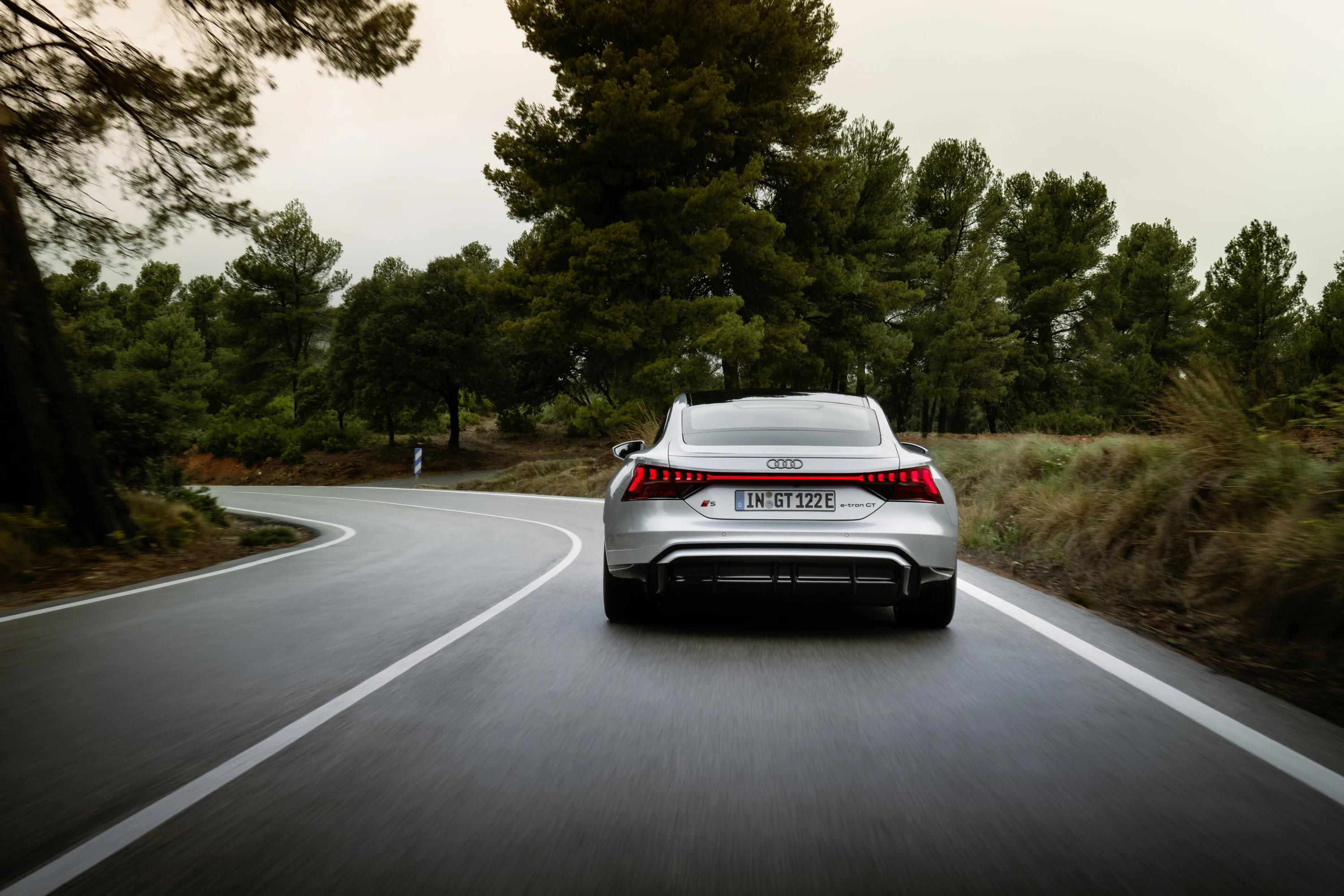 Audi S e-tron GT exterior view