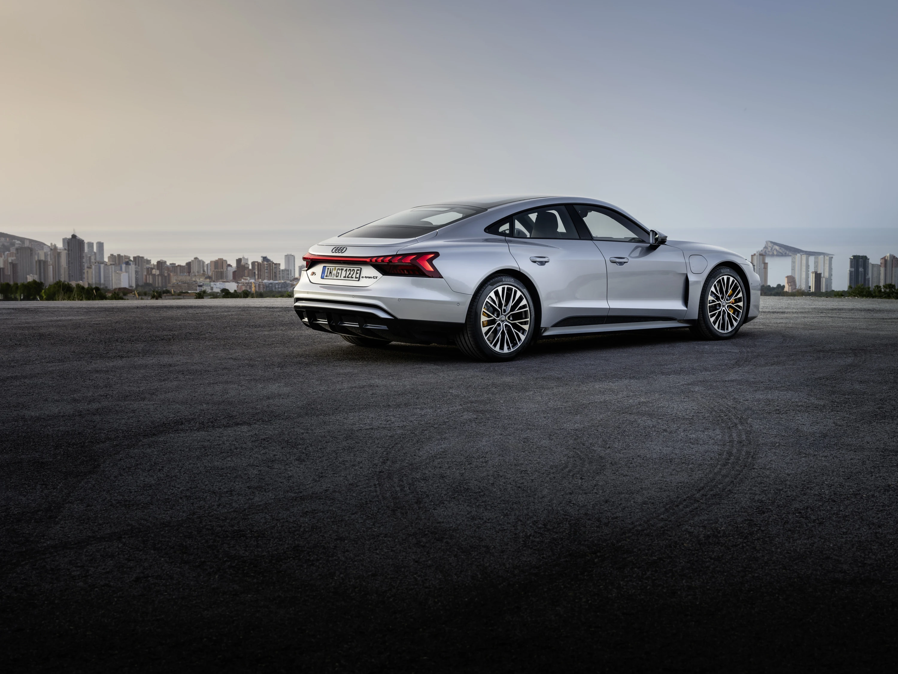 Audi S e-tron GT exterior view