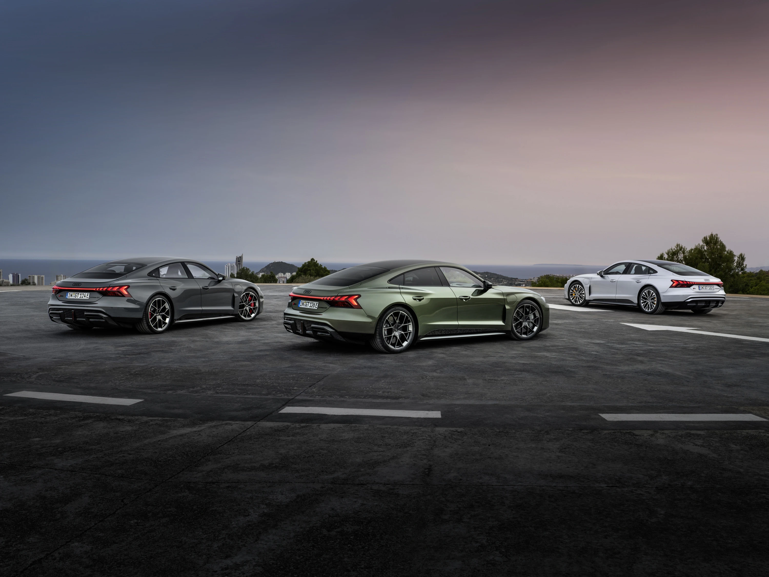 Audi S e-tron GT modelrange view