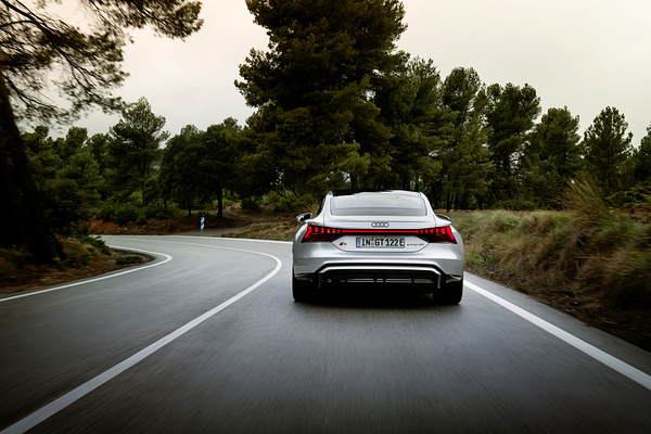 Audi S e-tron GT exterior view