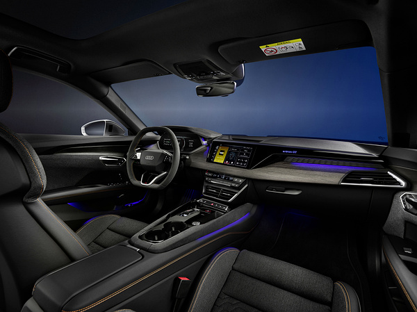 Audi S e-tron GT interior view