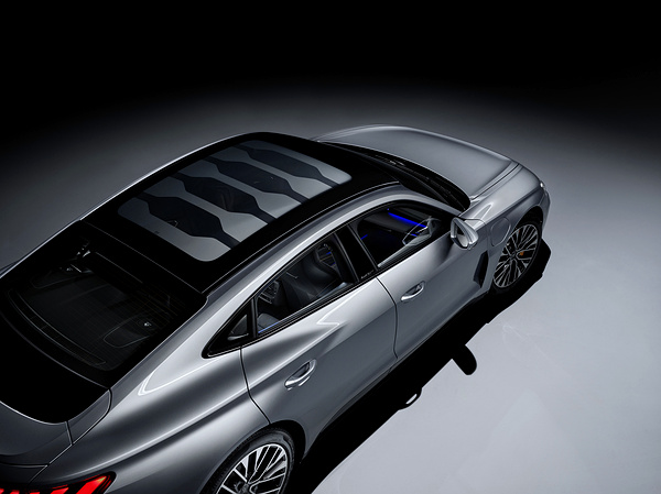 Audi S e-tron GT roof view