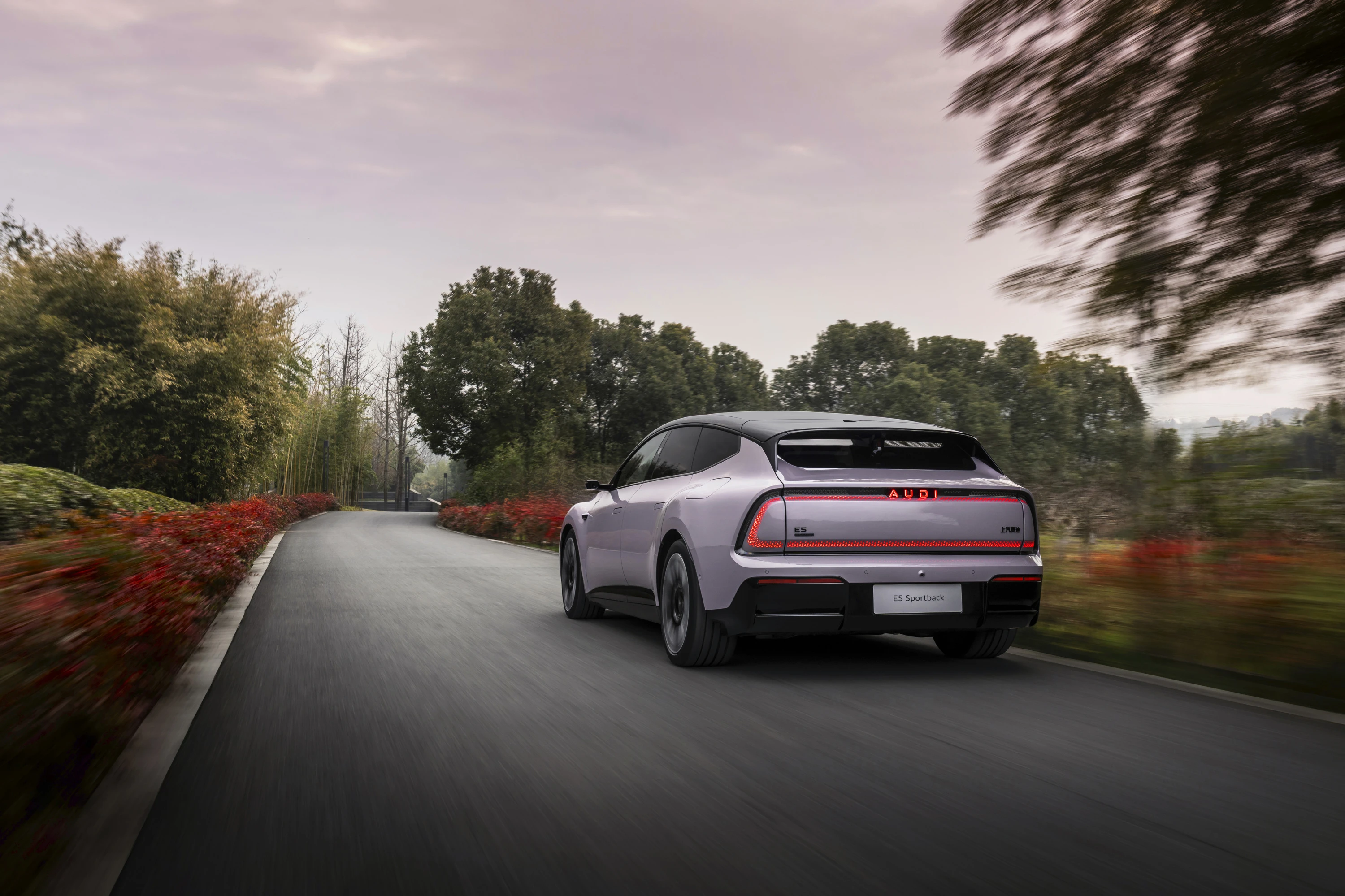 Audi E5 Sportback Pioneer Plus exterior view